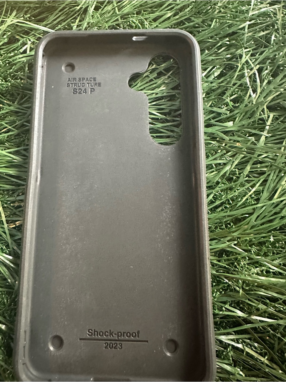Sleek Black Shock-Proof Phone Case for S24 P